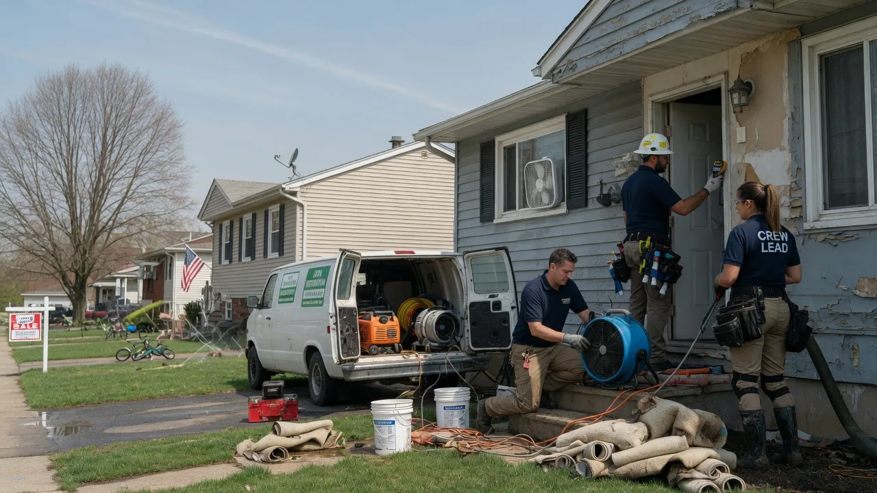 Flood Cleanup in Afton, WI near me